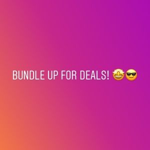 Place multiple items in bundle for deals